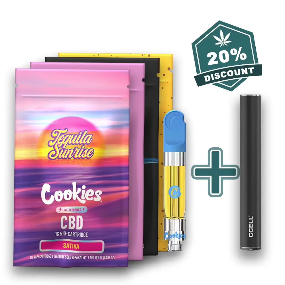 Cookies CBD Vape Triple Scoop 